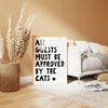 Quirky Cat Wall Art, Funny Cat Poster, Trendy Cat Poster, Cat Lovers Club Wall Art, Black and White Trendy Quote Print, Gifts for Cat Lovers