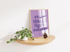 Everything is Figureoutable Inspirational Print: Motivational Trendy Purple Office Decor (Digital Download)