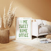 Home Sweet Home Office Print Preppy Aesthetic Home Office Quote Poster Cute Office Wall Art Corporate Poster Sage Green Typography Wall Art