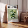 Mojito cocktail poster prints Cocktail wall art Printable wall art Cocktail print Bar wall decor Alcohol print Kitchen wall art for home bar