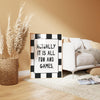 Game Fun Art Prints, Funny Quote Bedroom Print, Funky Apartment Poster, Black And White College Dorm Decor, Over Couch Wall Decor