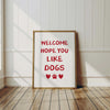 Funny Dog Print Retro Typography Wall Art Dog Owner Gift Puppy Poster Dog Wall Art Funny Dog Quote Printable Wall Art Trendy Dog Lover Print