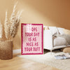 Funny Bathroom Decor Girly Room Decor Bedroom Decor for Teen Girls, Modern Eclectic Print, Funny Quote Toilet Printable Preppy Pink Wall Art